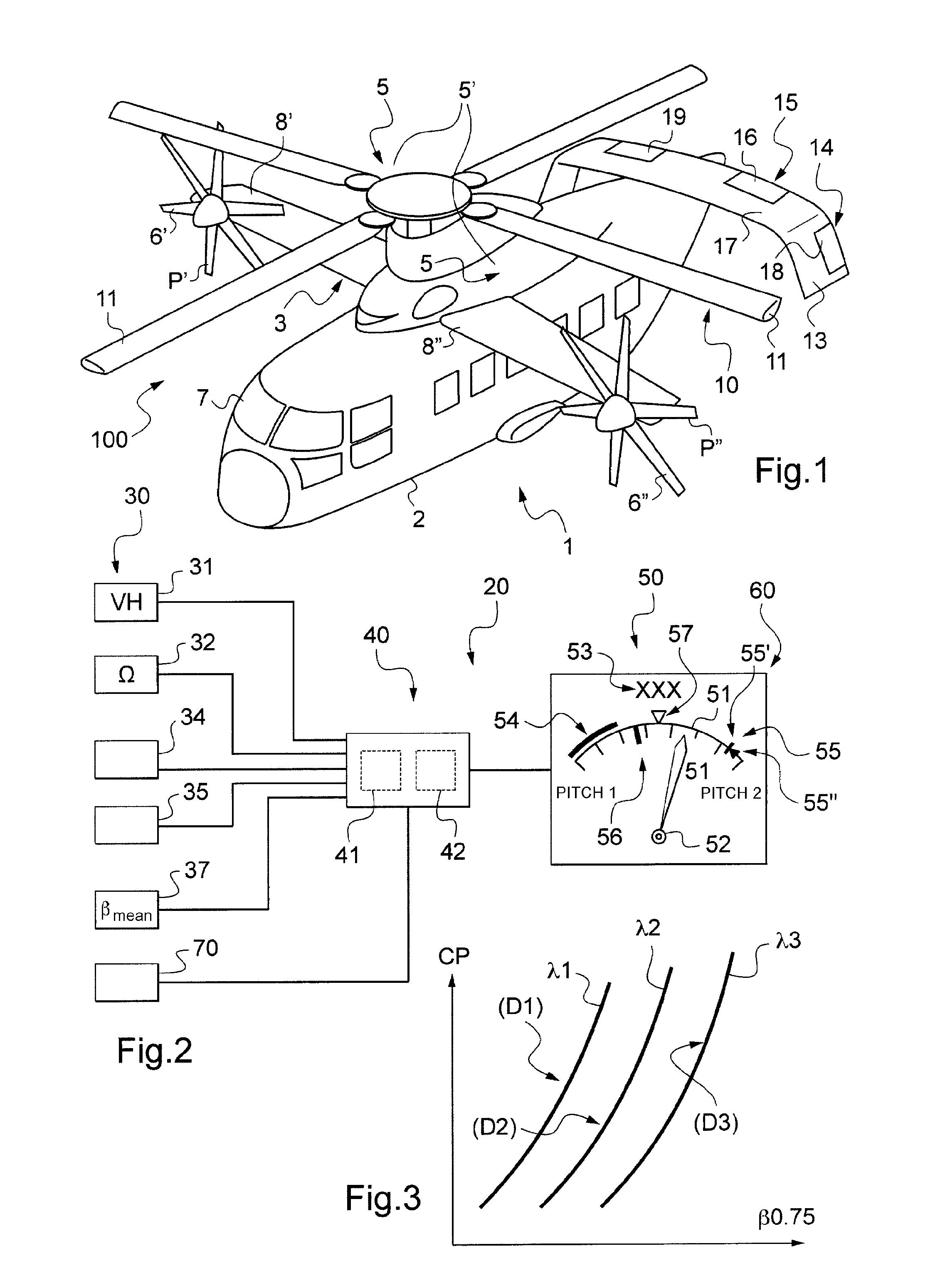 Device for assisting in piloting a hybrid helicopter, a hybrid helicopter provided with such a device, and a method implemented by said device