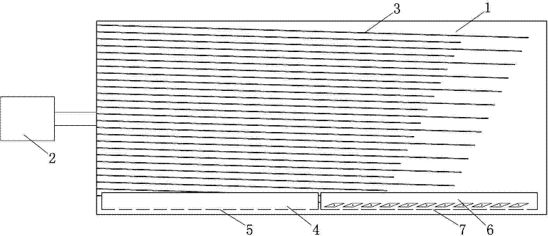 Water washing and separation method of copper powder and shaker with controllable water flow