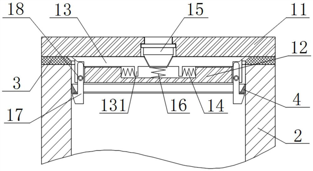 Pile planting method concrete backflow prevention device