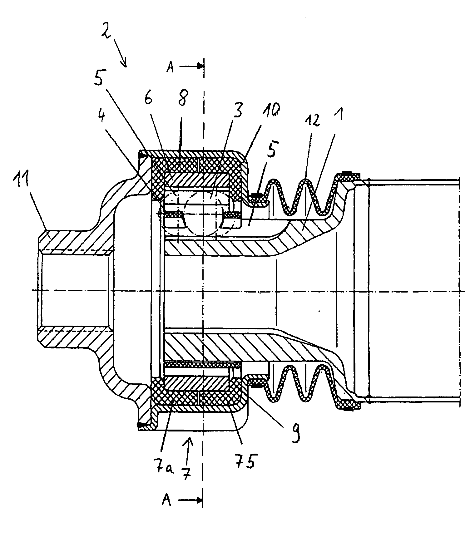 Ball-and-Socket Joint and Universal Shaft