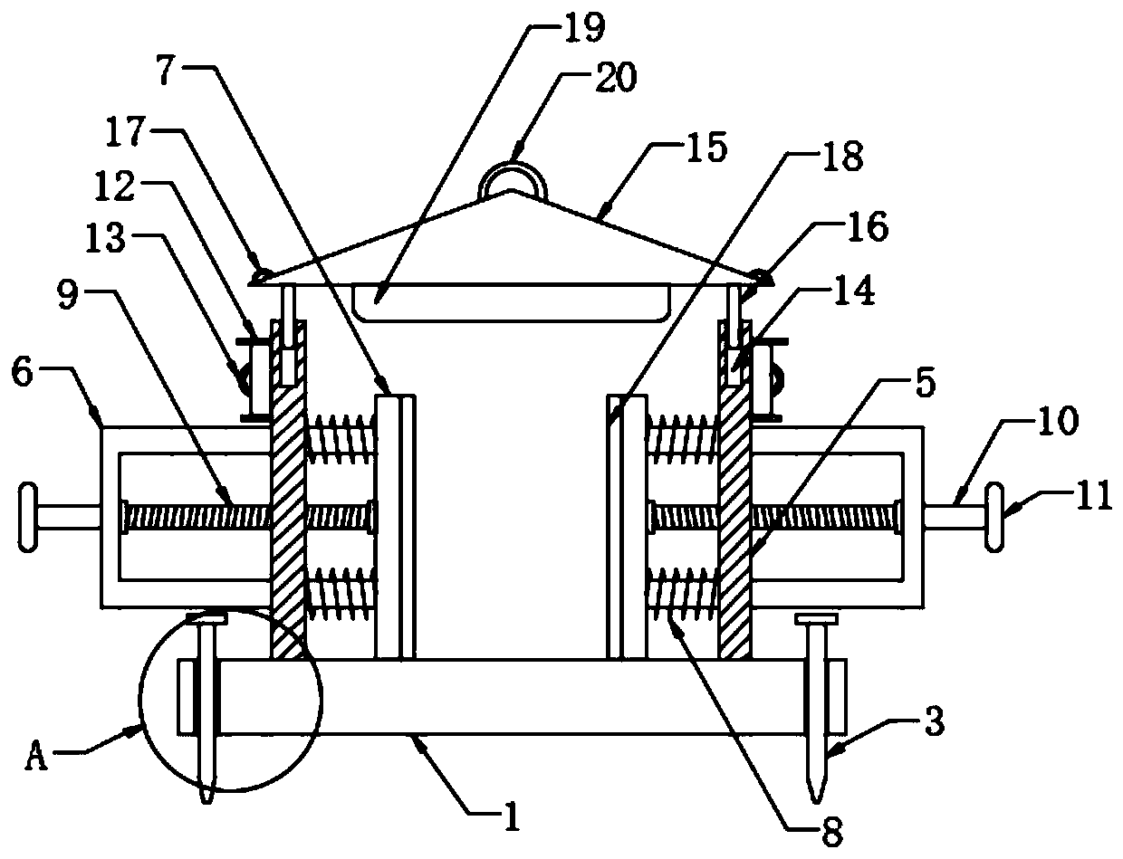 Wellhead safety protection device for pumping unit