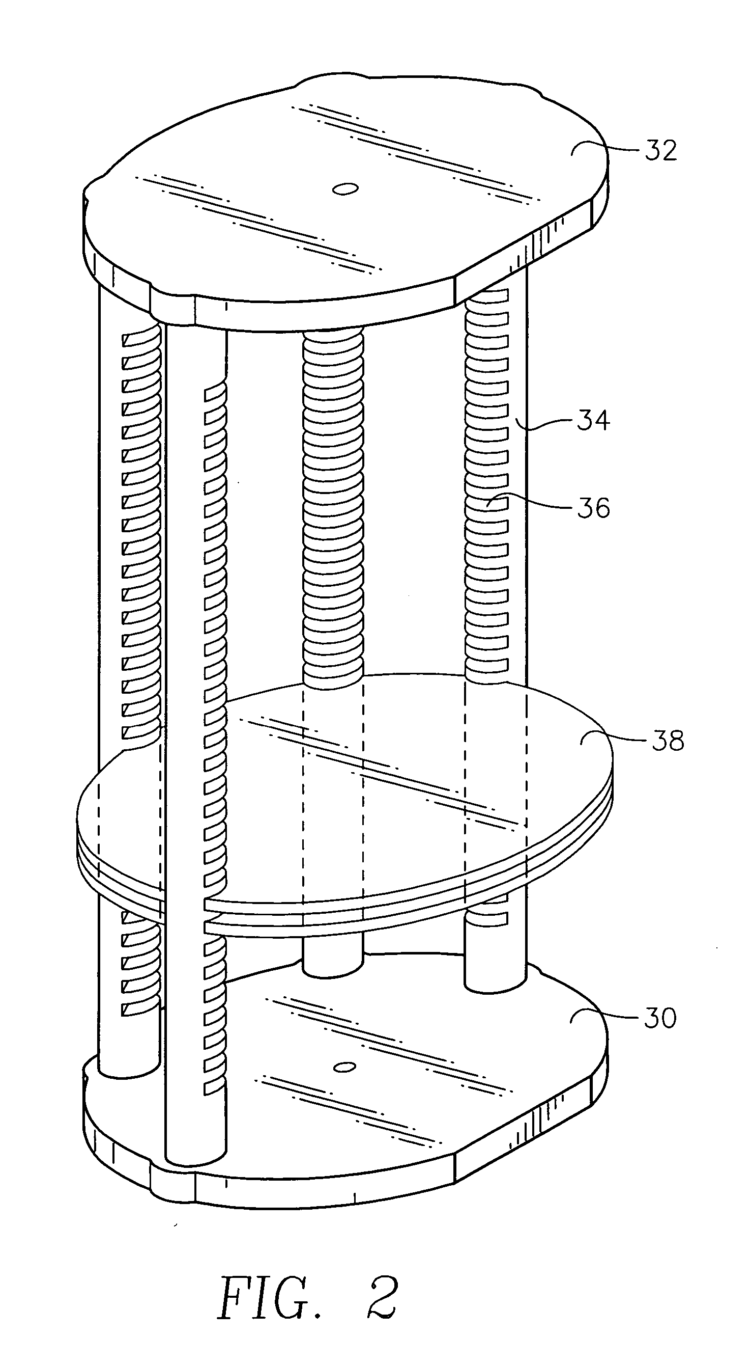 Baffle wafers and randomly oriented polycrystalline silicon used therefor