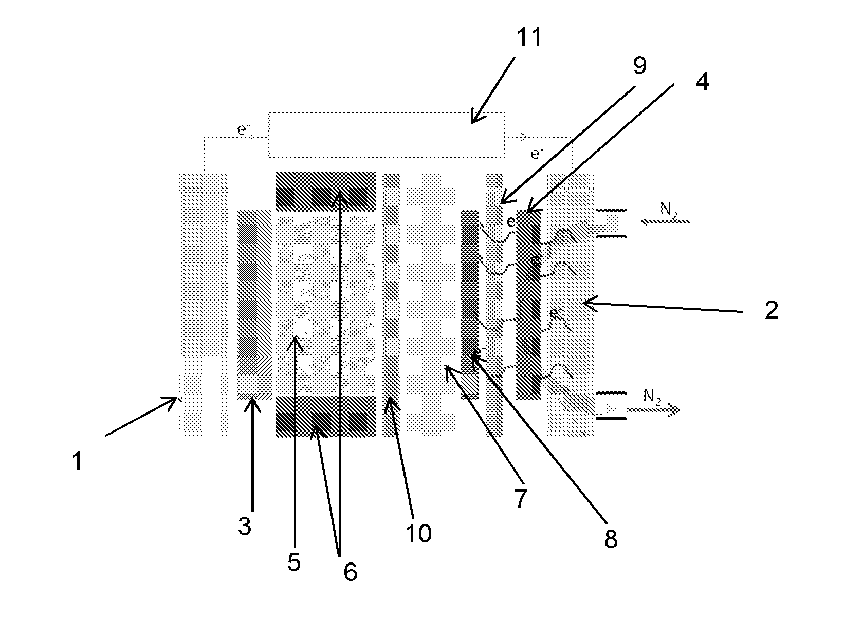 Method for preparing a fuel cell electrode membrane assembly by means of electrodeposition