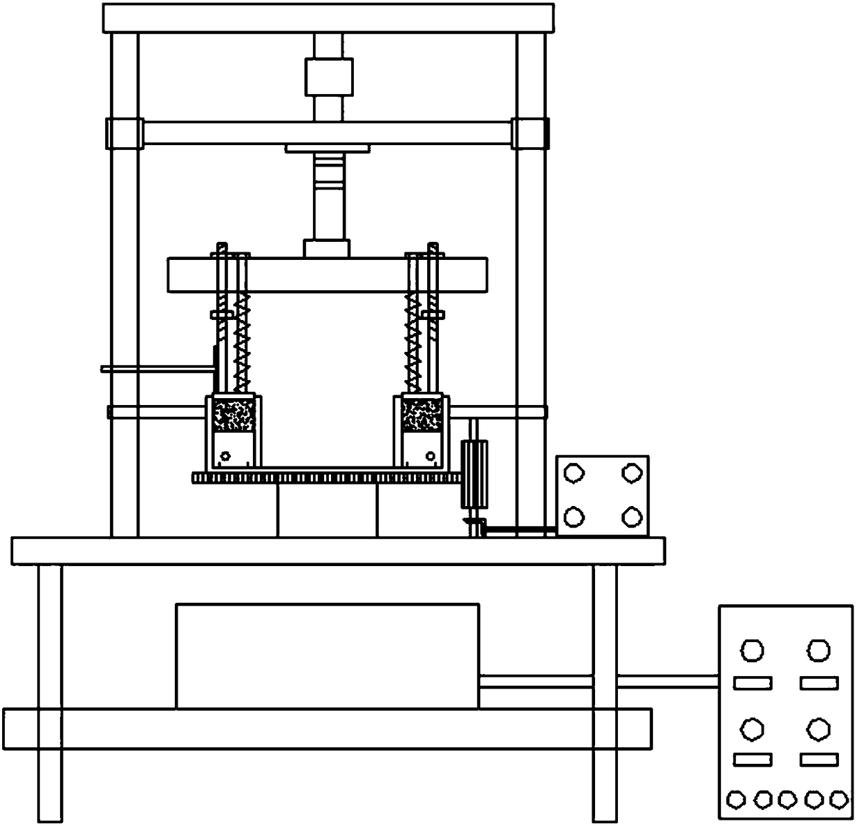 Ring shear apparatus considering constant stiffness, constant volume and constant stress,