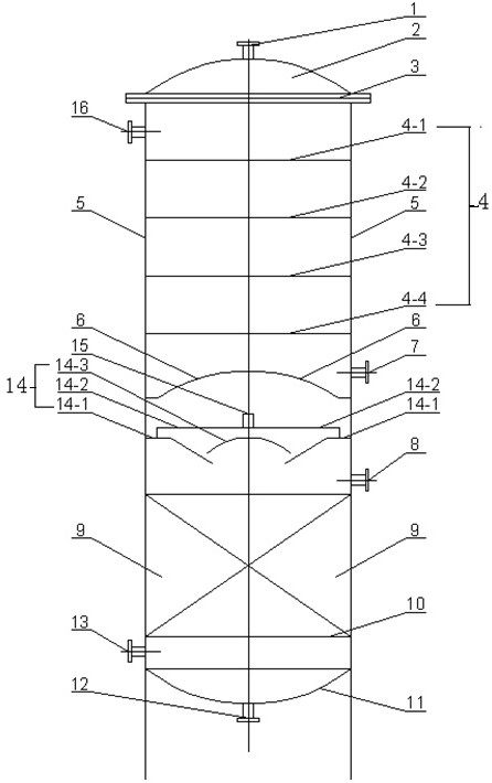 Graded pressure water oxygen dissolving device and implementation method