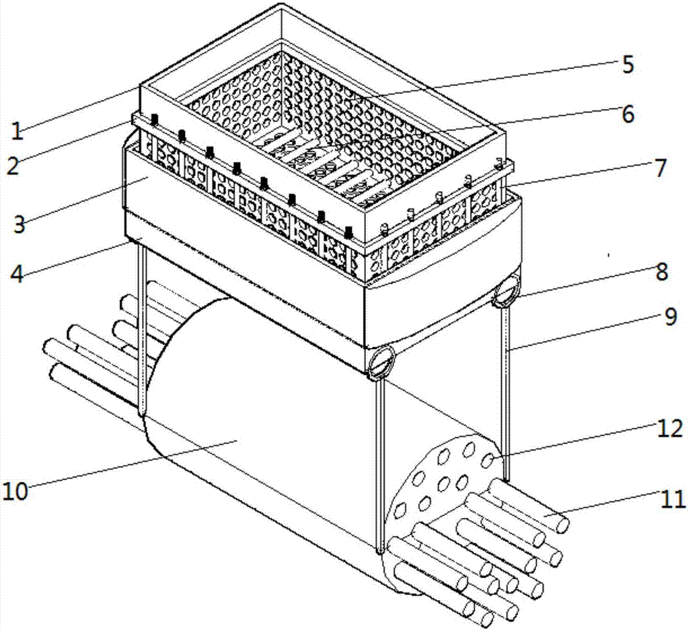 Breeding tank for aquatic shrimps