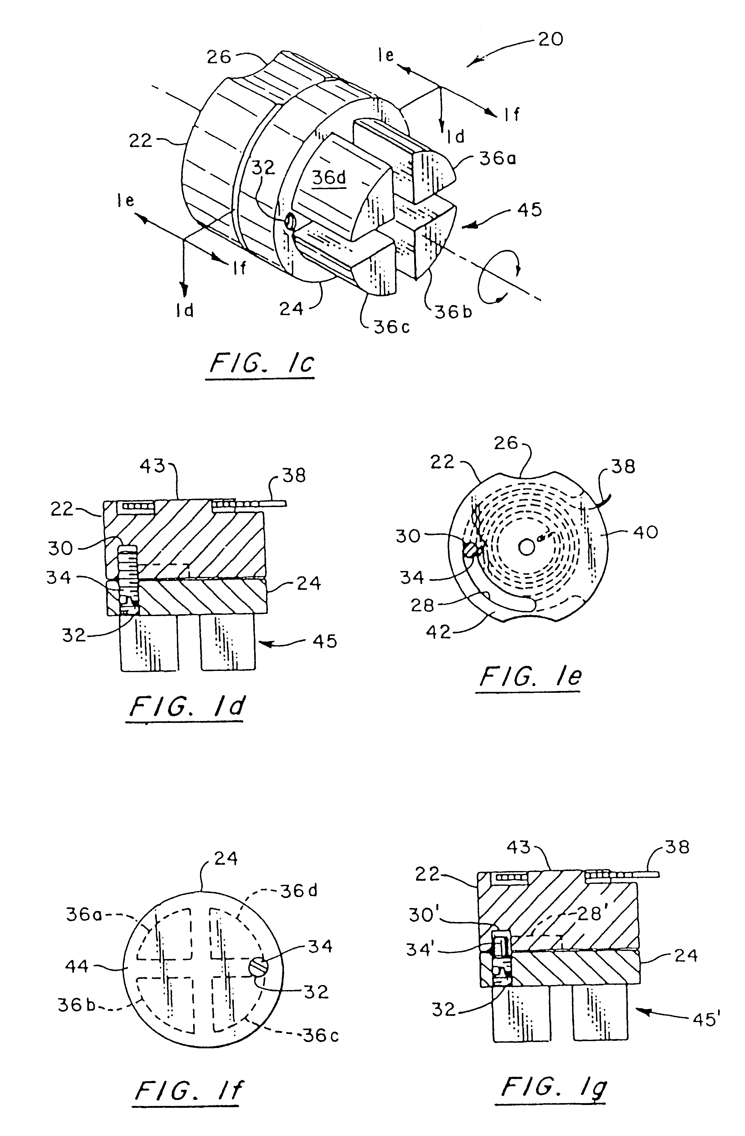 Dual-function locks and sub-assemblies therefor