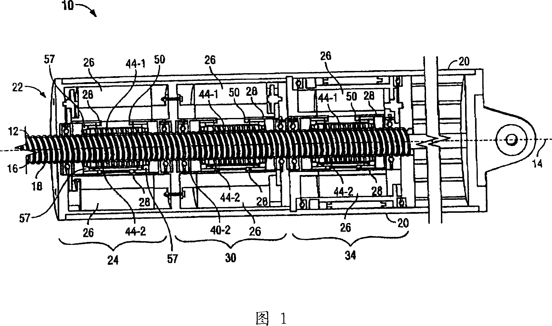 Fault-tolerant electromechanical actuator