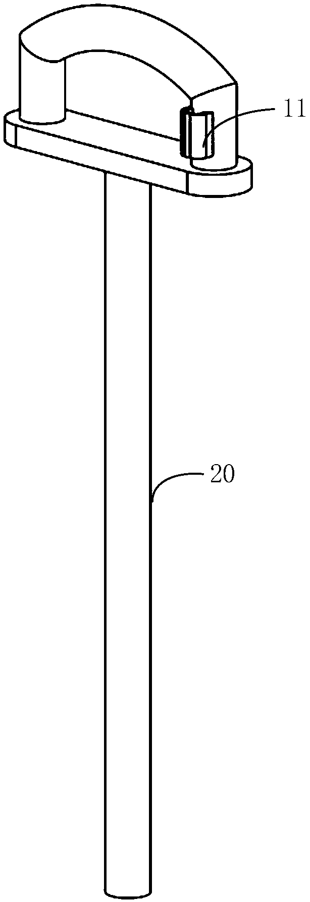 Working method and device of intelligent walking stick, equipment, storage medium and intelligent walking stick