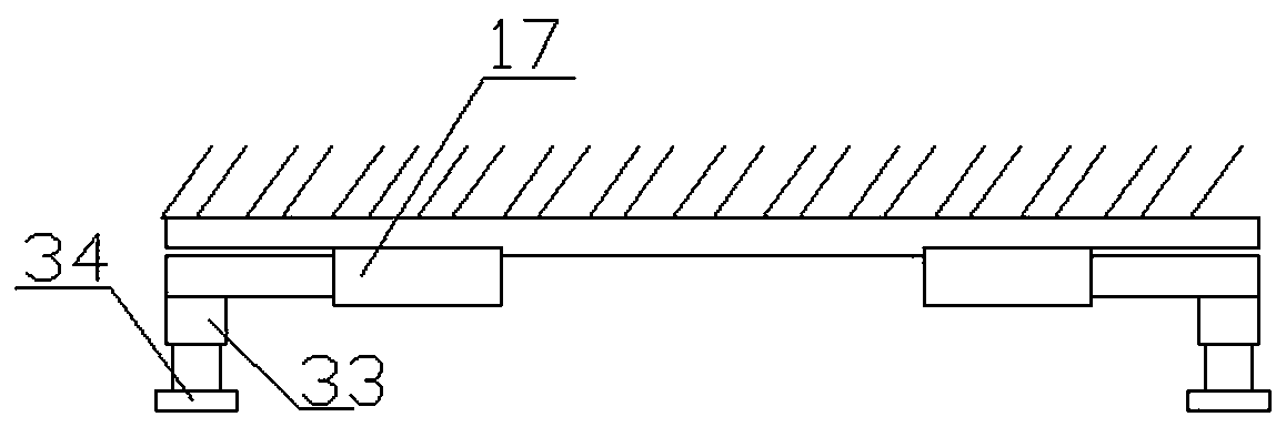 Spanning device for erecting cables across ditches