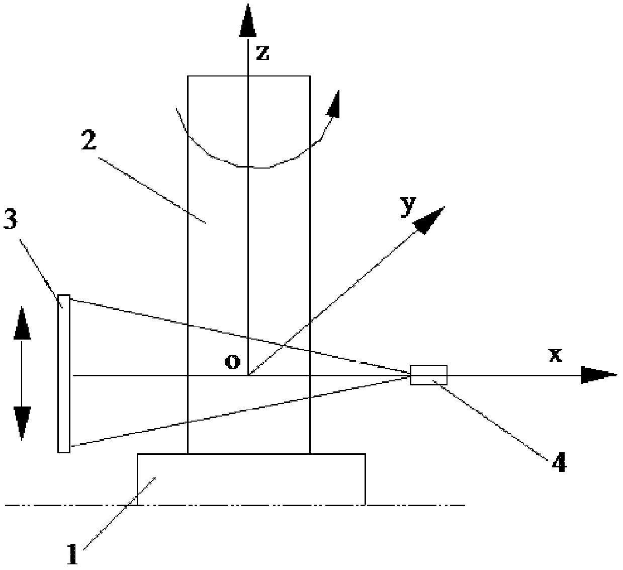 External spiral cone beam CT (computed tomography) scanning imaging method of large-size industrial long pipeline pipe wall