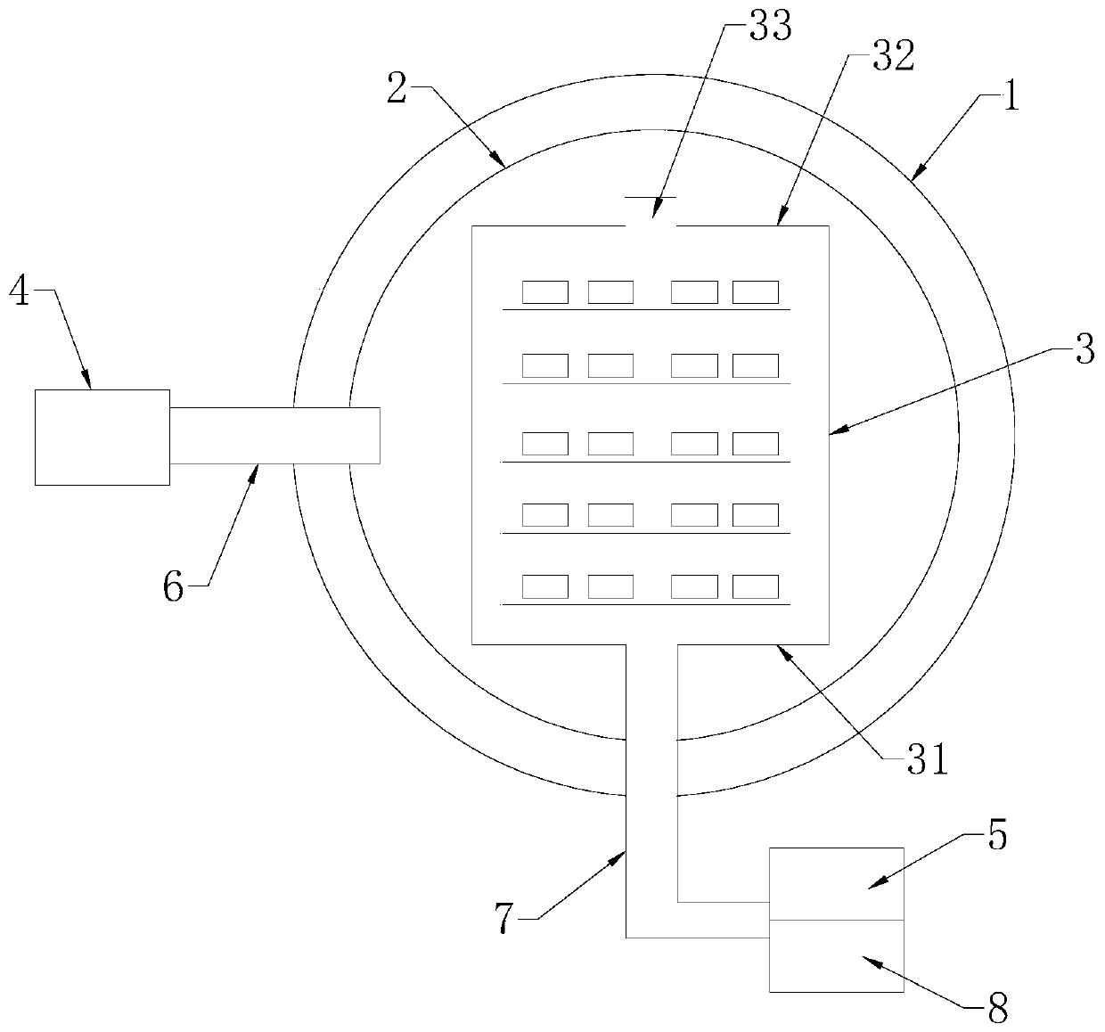 Medium-temperature ageing thermal treatment method for stainless steel and vacuum furnace adopted by medium-temperature ageing thermal treatment method