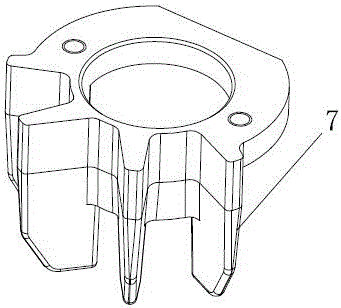 Laced farci food forming device