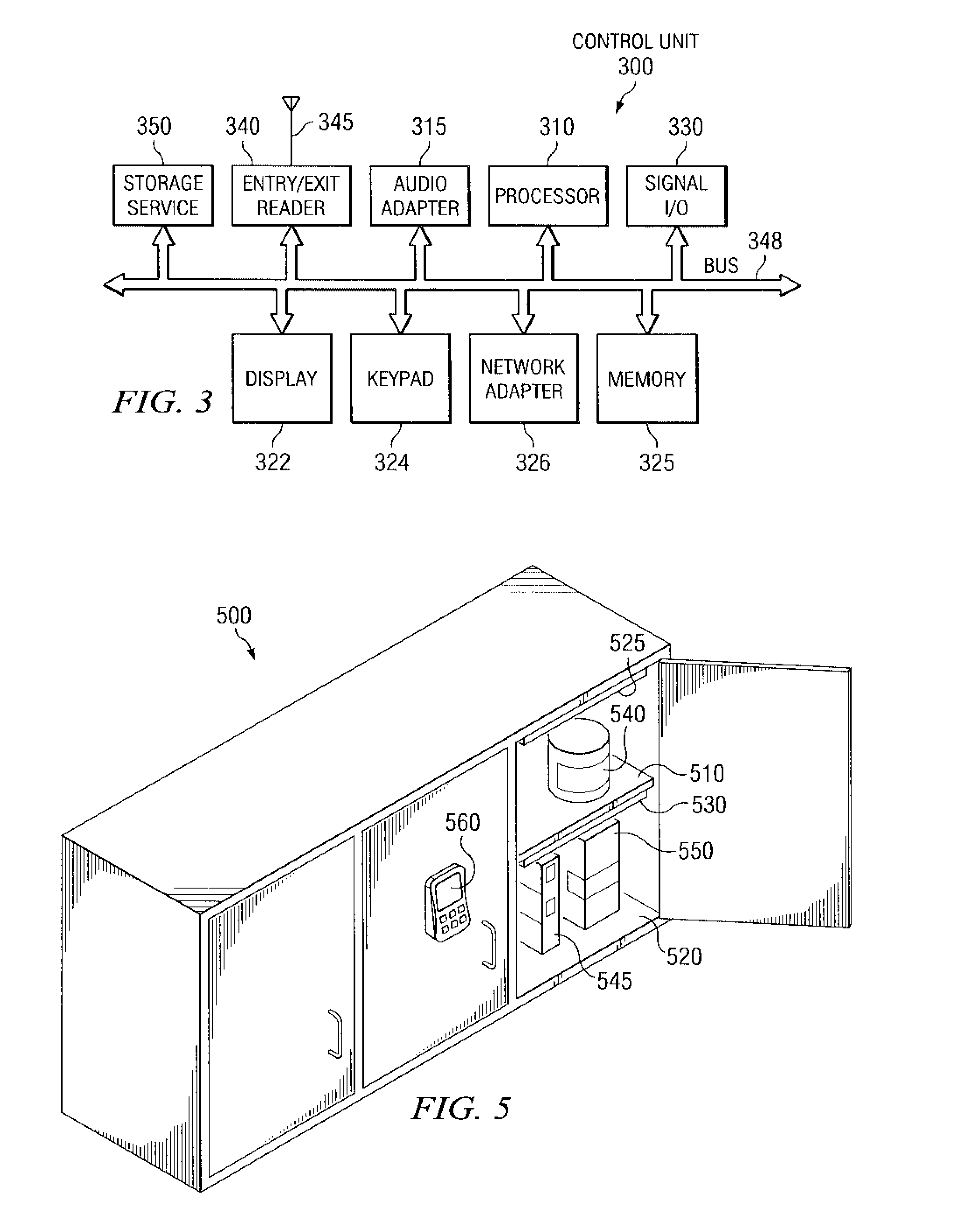 Method and apparatus for temperature based placement of an item within a storage unit
