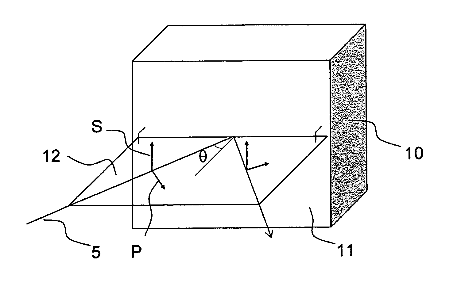 Device for detecting non-metallic objects located on a human subject