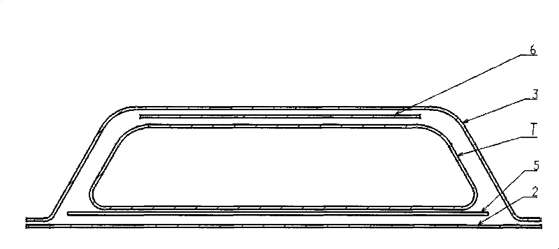 Arrangement structure of fuel tank in vehicle