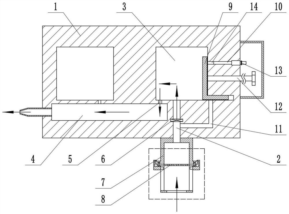 Air pump with dust removal and anti-blocking structure