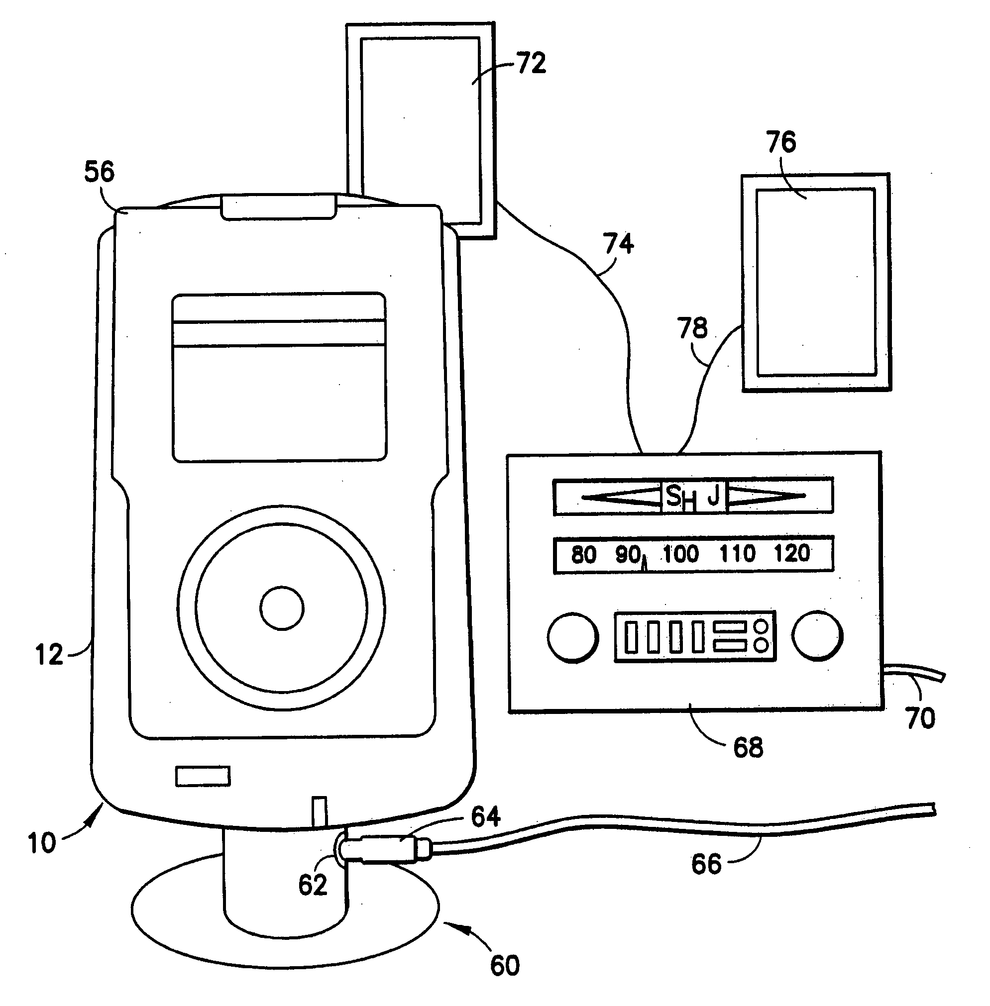 Modular adaptor assembly for personal digital appliance