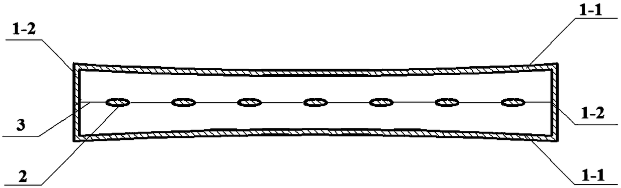 Uniform flow energy-saving air supplying port