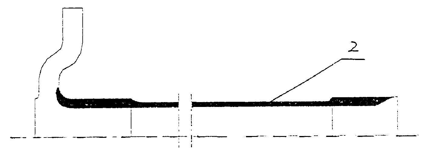 Technological method for raising toughness and hardening layer depth of heavy truck axle shaft