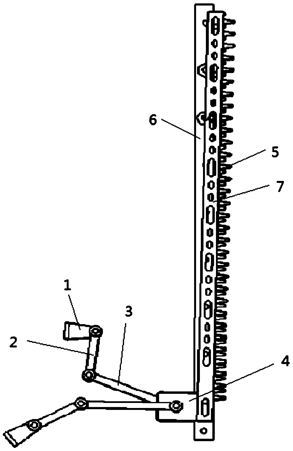 An electric tea picker cutter