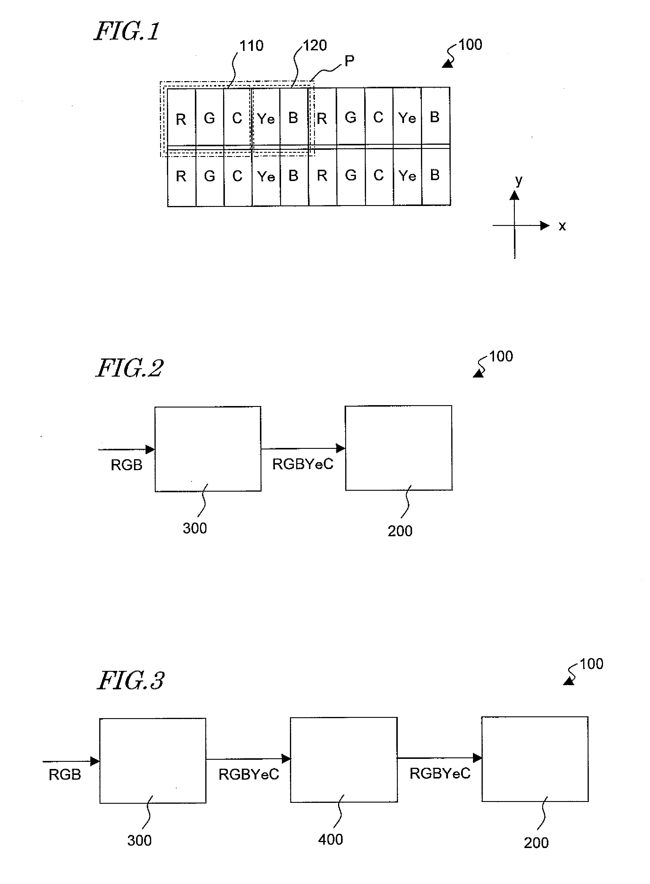 Multi primary color display device