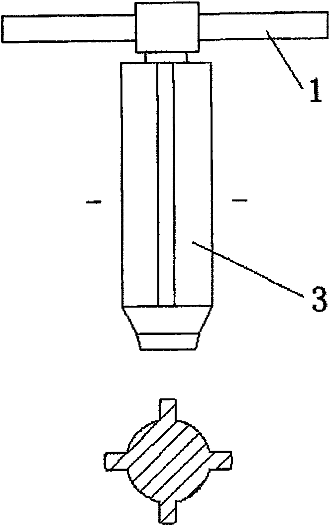 Method for replacing disabled bolt weight anchor at speed improving runway switch crossing sleeper of railway