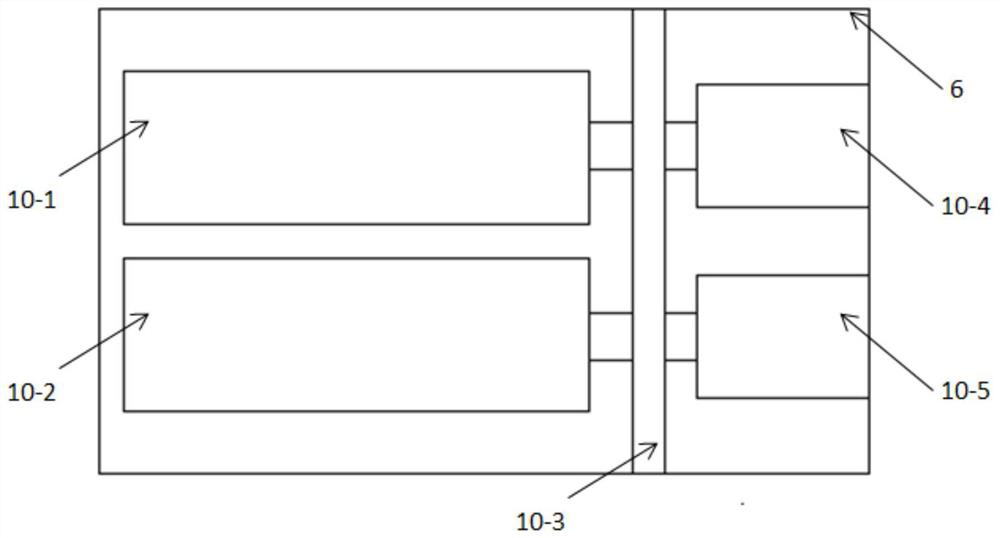 Multi-shaft, multi-rotor and multi-separation combined powder concentrator