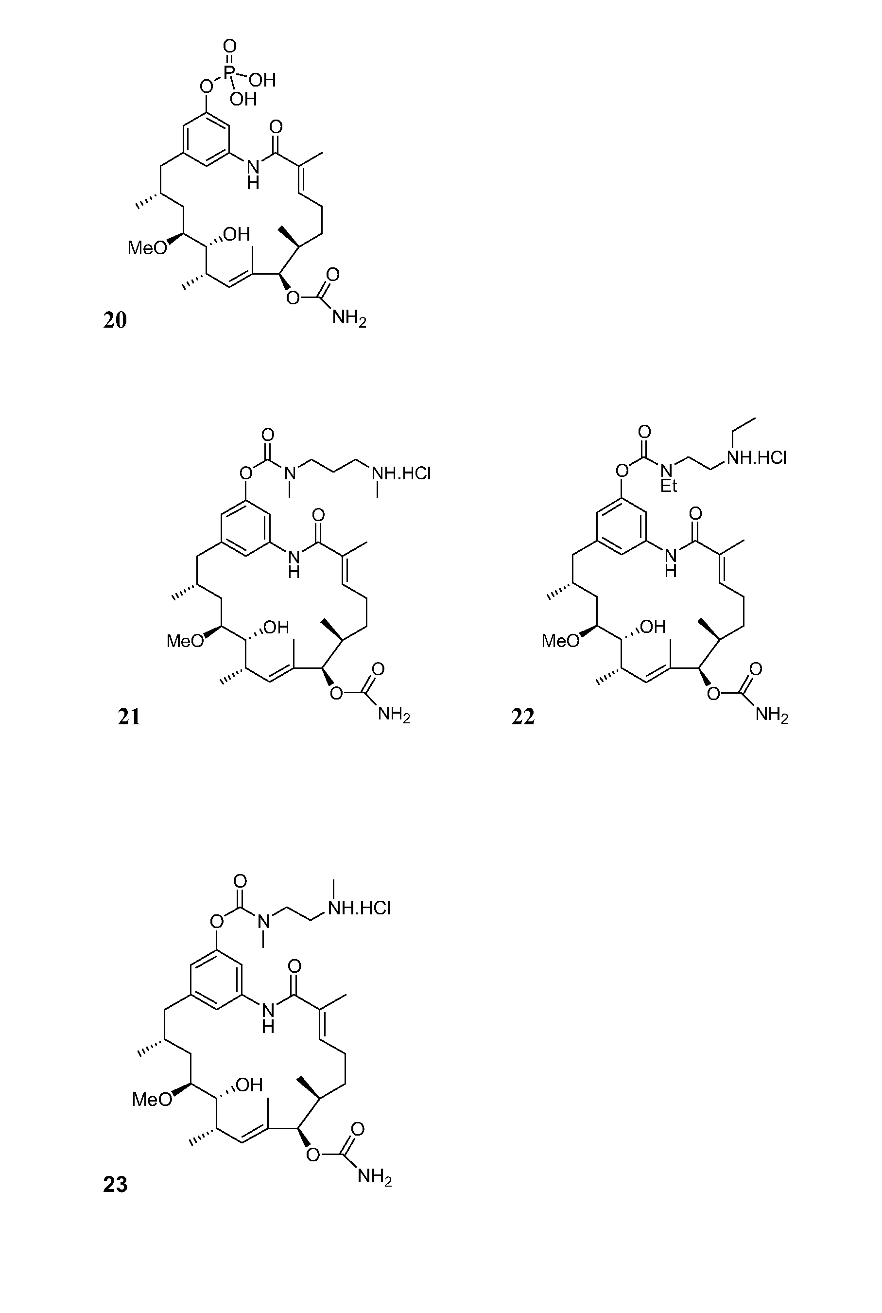 C21-Deoxy Ansamycin Derivatives as Antitumor Agents