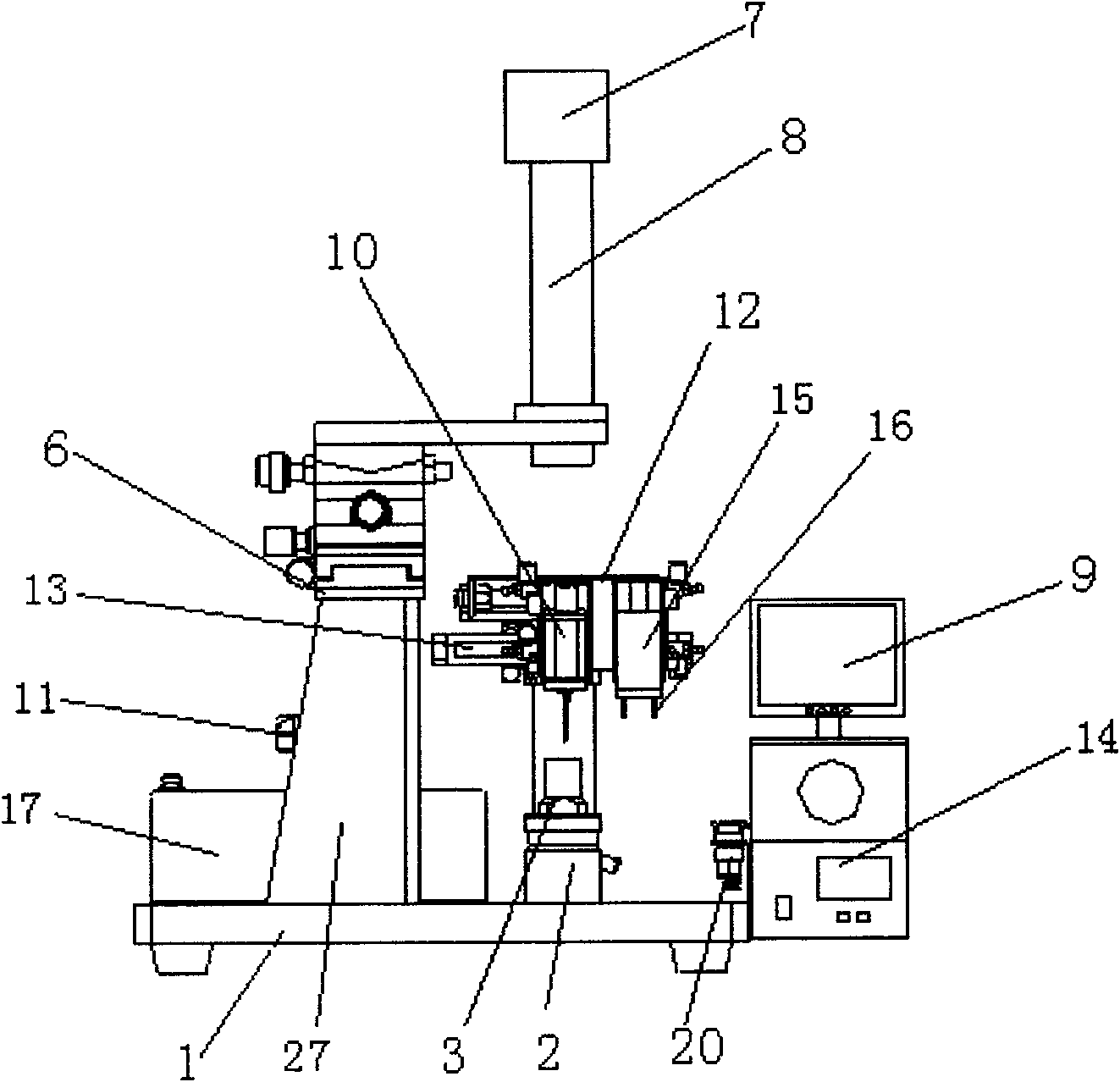 Automatic glue dispensing device for imaging lens