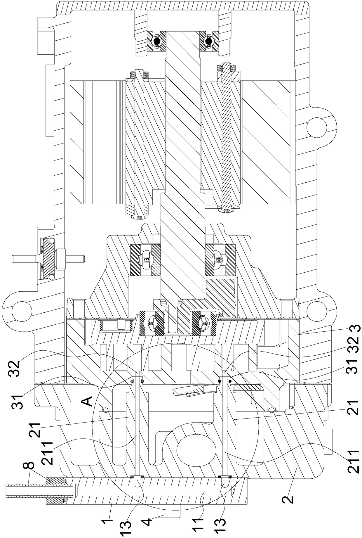 Enthalpy-increasing part and scroll compressor