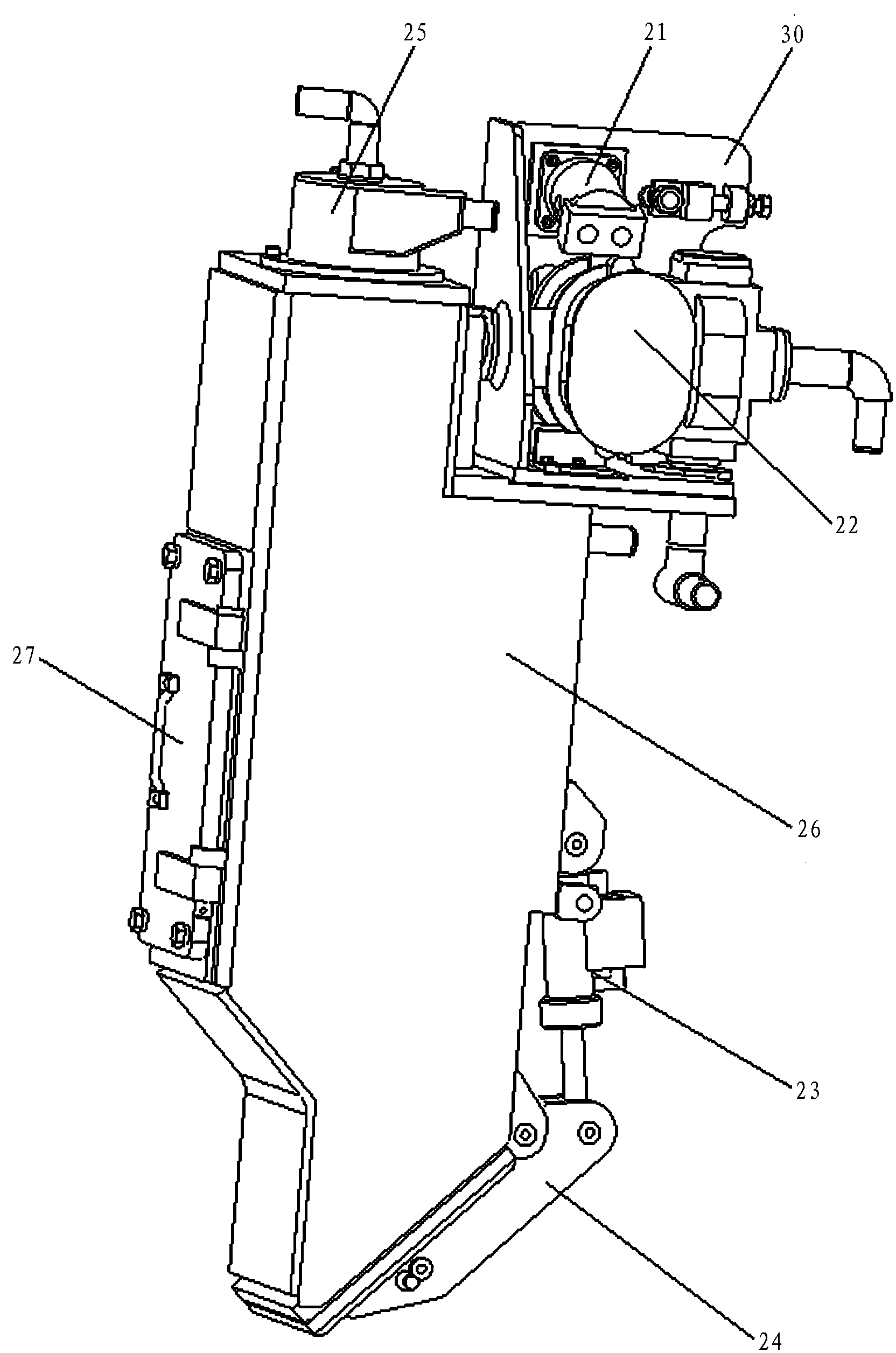 Hydraulic five-arm anchor drill for coal mine