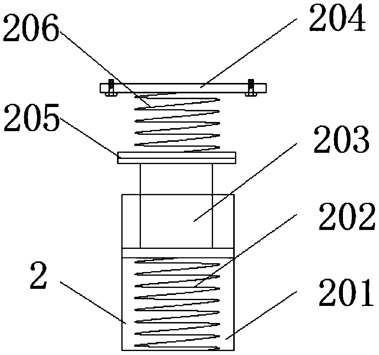 A computer case with heat dissipation and purification function