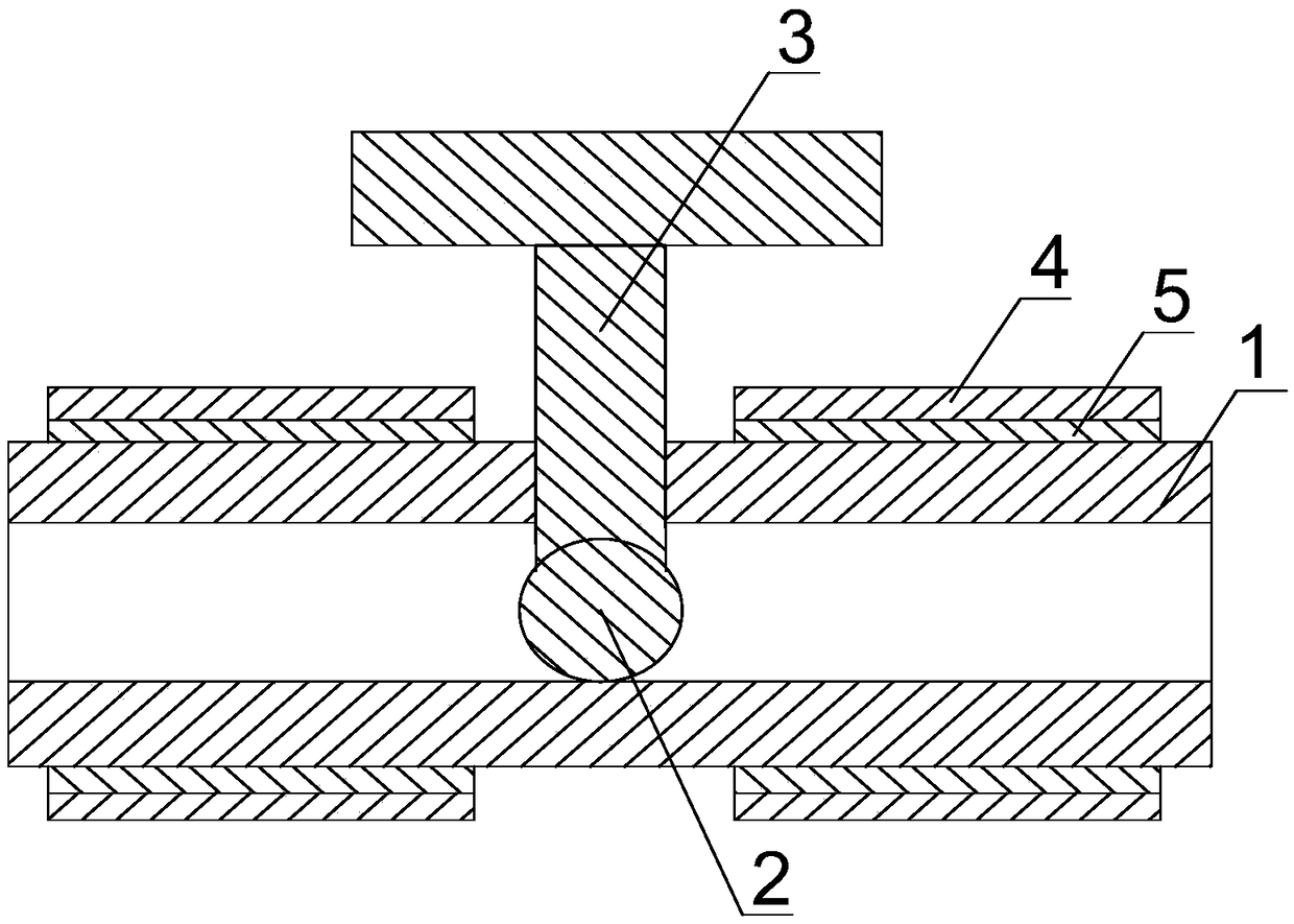 Jacket valve with heat insulation function