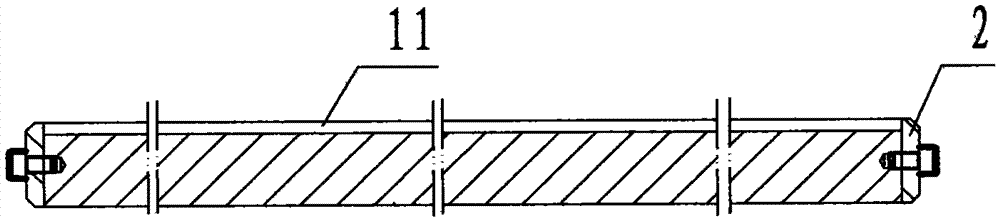 Efficient template fixture for accurately grinding guide bars