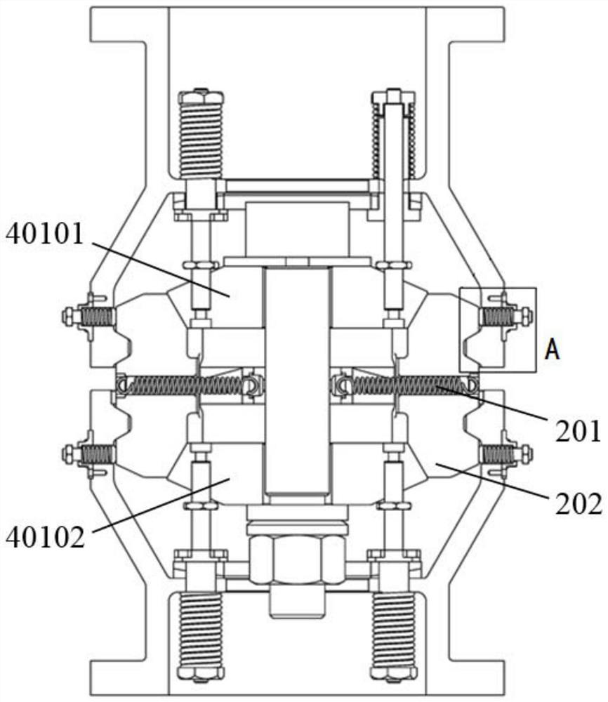 A space load locking device