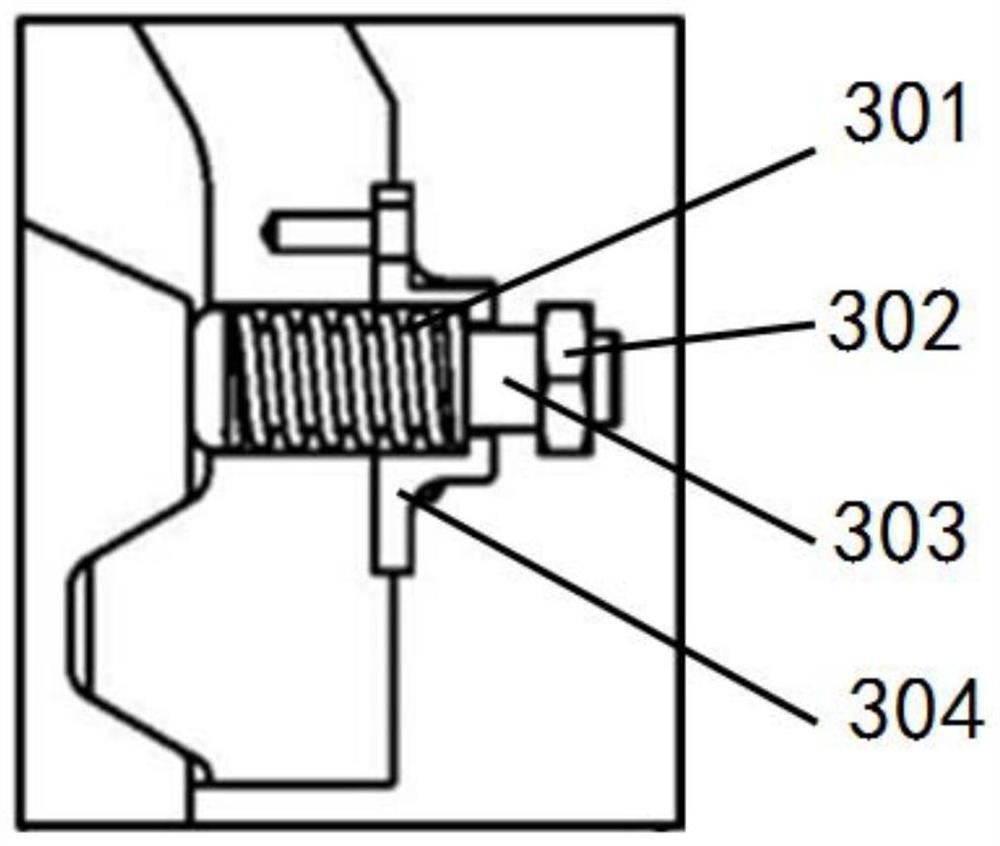 A space load locking device