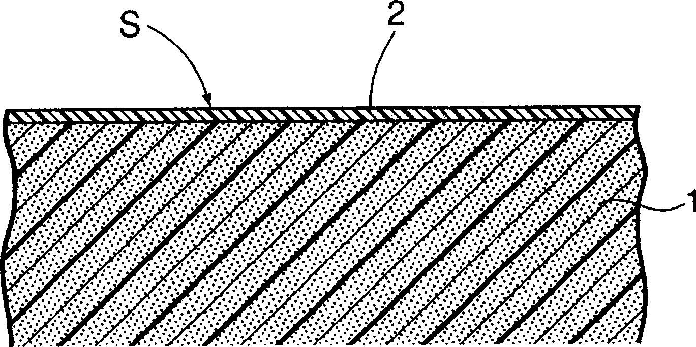 Surface material for vehicle use, producing method thereof, internal decorative material and seat material for automatic two-wheel and tricycle vehicles