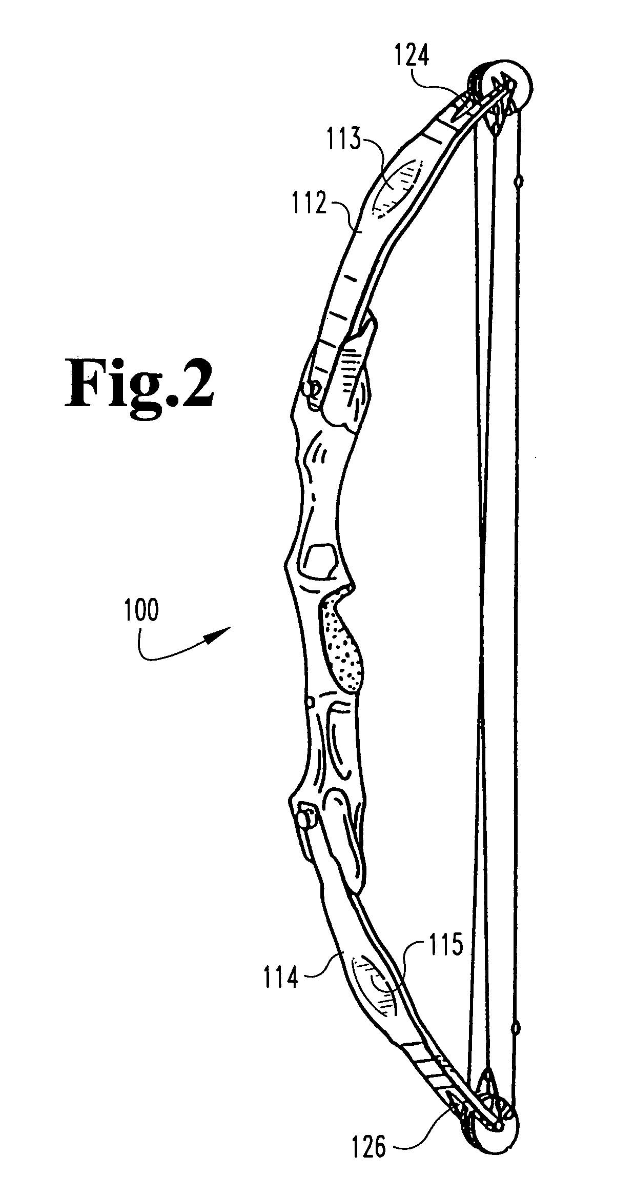 Method for manufacturing ribbed archery bow limb portions and the ribbed archery bow limb portions produced thereby
