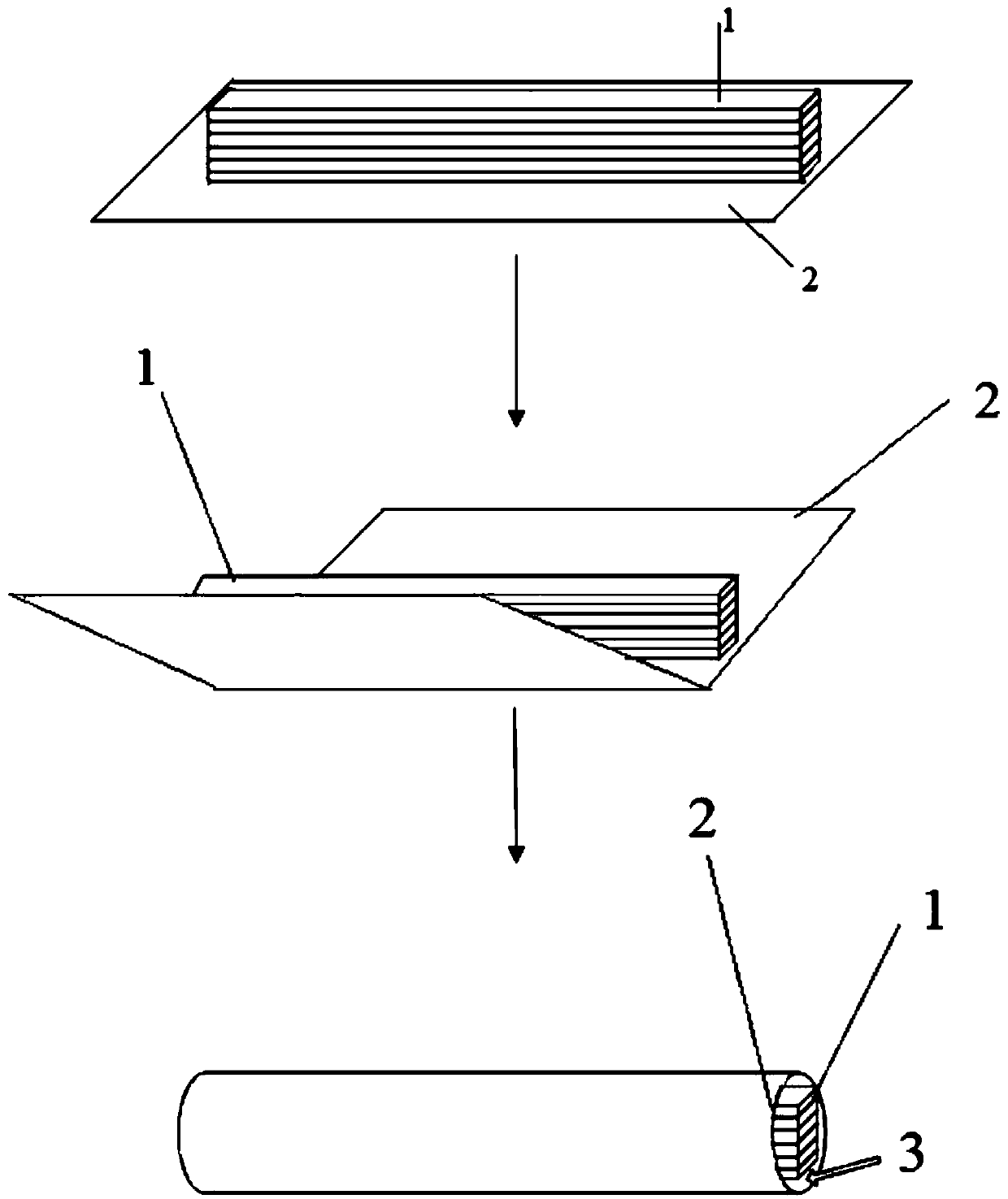 Metal-armored high-temperature superconducting wire and preparation method thereof