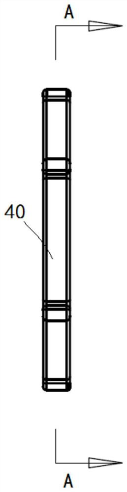 A multi-layer tubular busbar structure