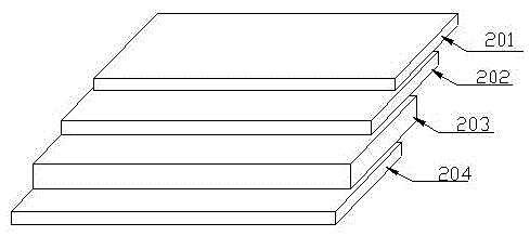 Lightweight maglev train driver's cab cover and integral molding process