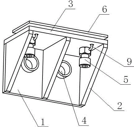 Bracket with adjustable installation height