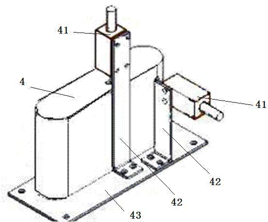 Sand flow model test system for drop tower platform