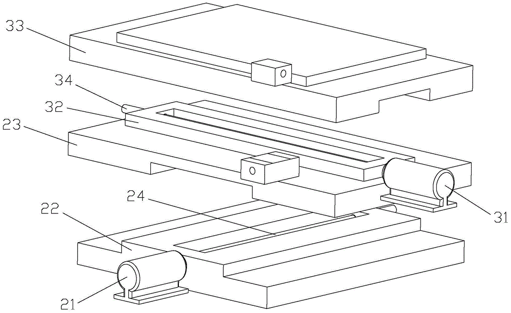 Special machine tool for wire cutting of aviation grille parts