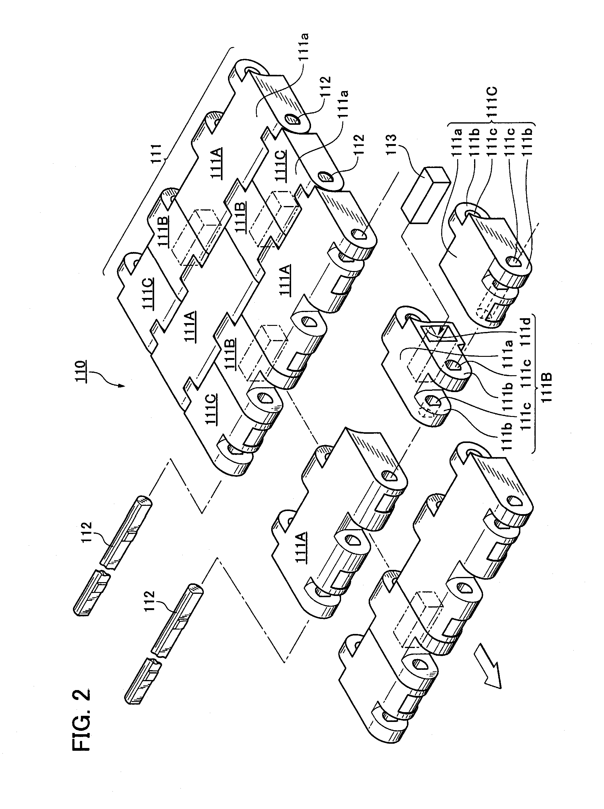 Chain conveyor system