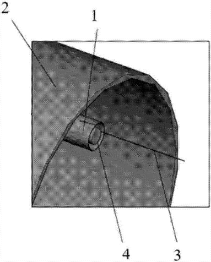 Prestressed pipeline segment suitable for detecting and monitoring grouting quality in pipeline