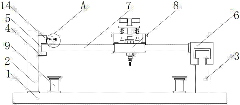 Construction board perforating device