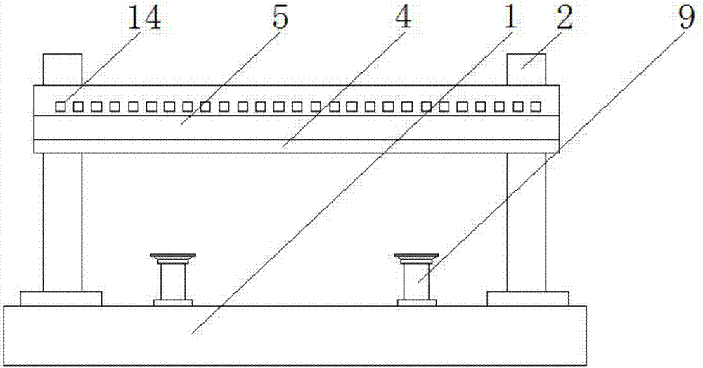 Construction board perforating device