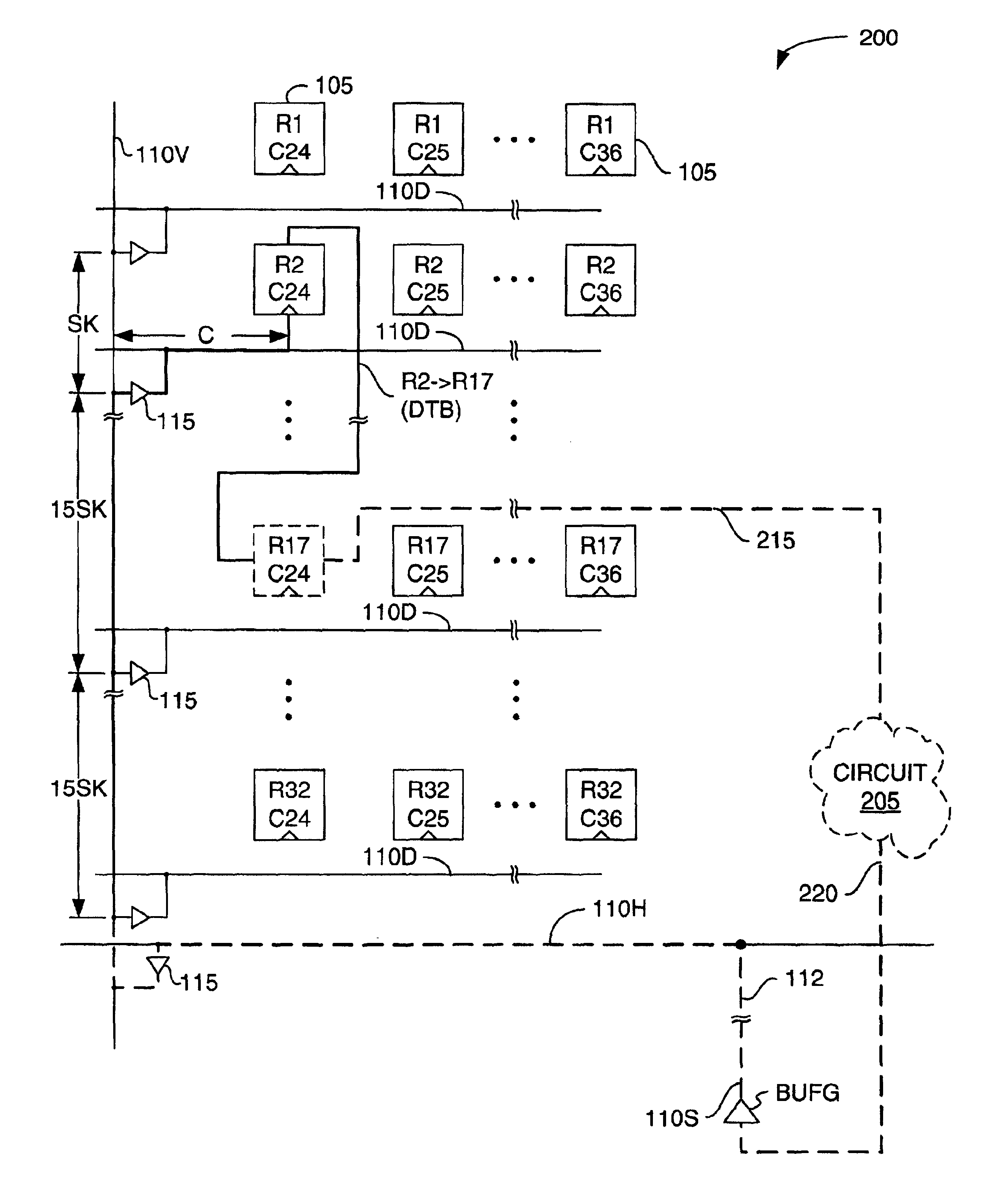 Methods and circuits for measuring clock skew on programmable logic devices